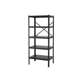 IKEA Bror Siyah 85x55x190 cm Raf Ünitesi