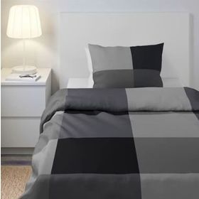 IKEA BRUNKRISSLA Tek Kişilik Nevresim Takımı Siyah