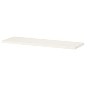 IKEA Burhult Beyaz 59x20 cm Duvar Rafı