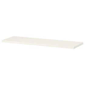 IKEA Burhult Beyaz 59x20 cm Duvar Rafı
