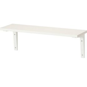 IKEA Burhult Beyaz 59x20 cm Duvar Rafı