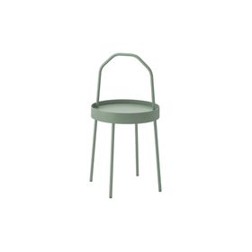 IKEA Burvik 38 cm Açık Gri Yeşil Yan Sehpa