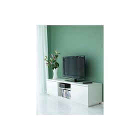 IKEA BYAS TV Sehpası Parlak Beyaz 160x42x45 cm