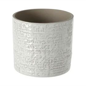 IKEA Chiafrön 12 cm Beyaz Seramik Saksı