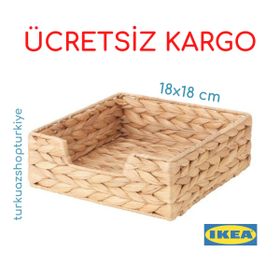 IKEA Cissan Su Sümbülü 18x18 cm Peçetelik