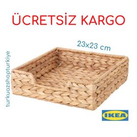 IKEA Cissan Su Sümbülü 23x23 cm Peçetelik