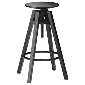 IKEA Dalfred Siyah 63-74 cm Ayarlanabilir Bar Taburesi