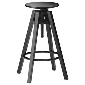 IKEA Dalfred Siyah 63-74 cm Ayarlanabilir Bar Taburesi