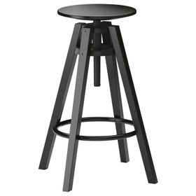 IKEA Dalfred Siyah 63-74 cm Ayarlanabilir Bar Taburesi