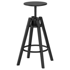 IKEA Dalfred Siyah 63-74 cm Ayarlanabilir Bar Taburesi