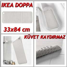 IKEA Doppa Açık Gri 33x84 cm Banyo Kaydırmazı