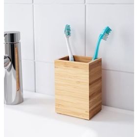 IKEA Dragan Bambu Diş Fırçalık