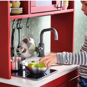 IKEA DUK105IKE0150 Duktıg Paslanmaz Çelik 4 Parça Oyuncak Tencere Seti