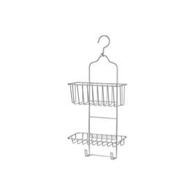 IKEA Duş Sepeti 2'li Çinko Kaplama 24x53 cm Çelik Galvanizli Duvar Duş Banyo Rafı