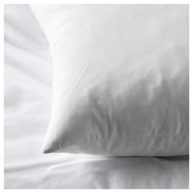 IKEA DVALA Pamuklu 2 Adet Yastık Minder Kılıfı 50x60 cm Beyaz