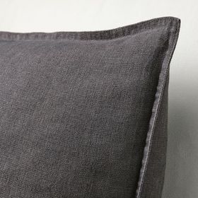 IKEA Dytag 65x65 cm Koyu Gri Kırlent Kılıfı