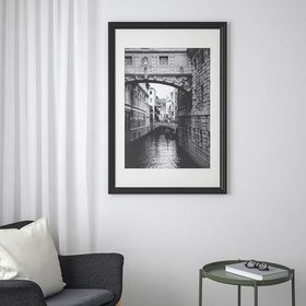 IKEA EDSBRUK Çerçeve Siyah 21x30 cm