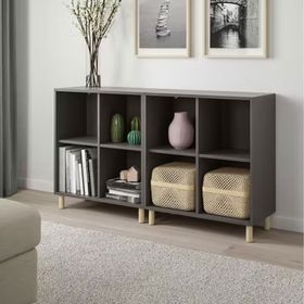 IKEA Eket 00334536 Koyu Gri Dolap