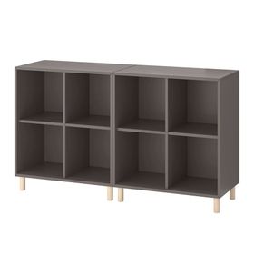 IKEA Eket 19386101 Koyu Gri Dolap