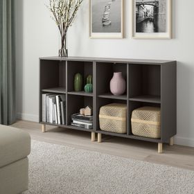 IKEA Eket 19386101 Koyu Gri Dolap