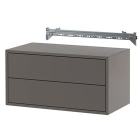 IKEA Eket 29590371 Koyu Gri Dolap