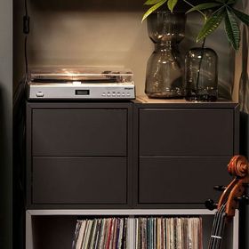 IKEA Eket 30428920 Koyu Gri Dolap