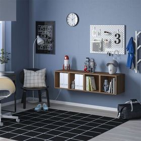 IKEA Eket 49567497 Ceviz Görünümlü Dolap