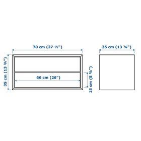 IKEA Eket 49590370 Beyaz Dolap