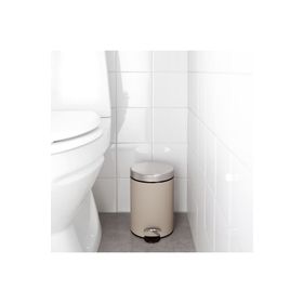 IKEA Ekoln 3 lt Bej Çöp Kutusu
