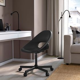 IKEA Eldberget Malskar Siyah Çalışma Sandalyesi