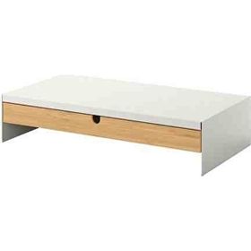 IKEA Elloven Beyaz 47x26x10 cm Monitör Yükseltici