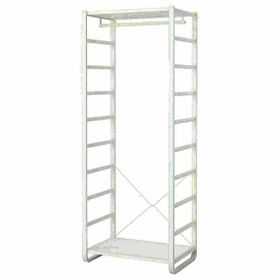 IKEA Elvarli Beyaz 84x55x216 cm Portmanto