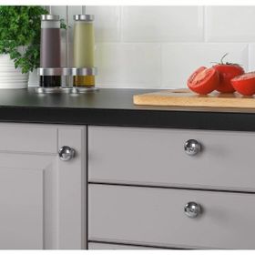 IKEA Eneryda Siyah 35 mm Topuz