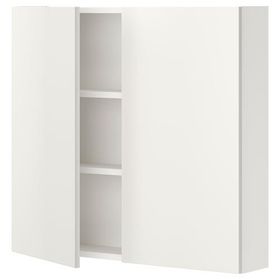 IKEA Enhet 80x15x75 cm Beyaz Banyo Duvar Dolabı
