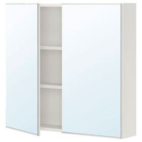 IKEA Enhet 80x15x75 cm Beyaz Banyo Duvar Dolabı