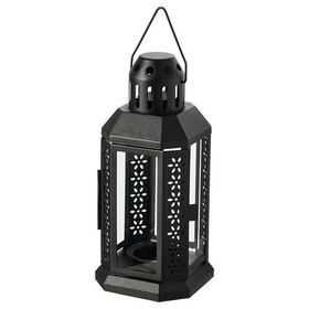 IKEA Enrum Siyah 22 cm Fener