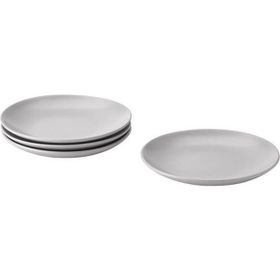 IKEA Fargklar Açık Gri 20 CM 4 Adet Tatlı Tabağı Seti