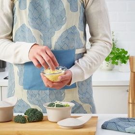 IKEA Fargklar Cilalı Bej 15x13 cm Fırın-Servis Kabı