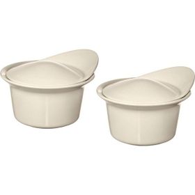 IKEA Fargklar Cilalı Bej 15x13 cm Fırın-Servis Kabı