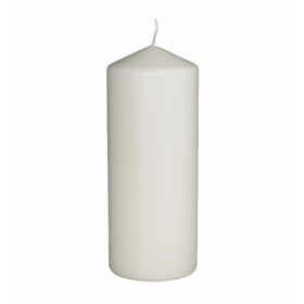 IKEA Fenomen Beyaz 15 cm Blok Mum