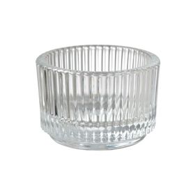 IKEA Finsmak 3.5 cm Saydam Cam Tealight Mumluk
