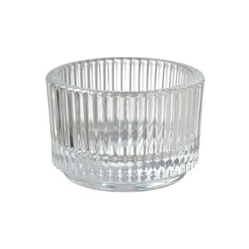 IKEA Finsmak 3.5 cm Saydam Cam Tealight Mumluk