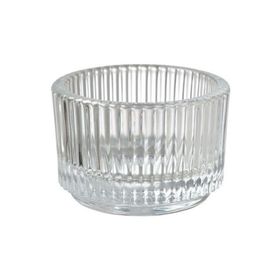 IKEA Finsmak 3.5 cm Saydam Cam Tealight Mumluk