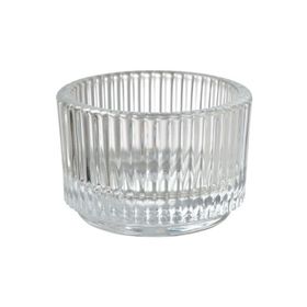 IKEA Finsmak 3.5 cm Saydam Cam Tealight Mumluk