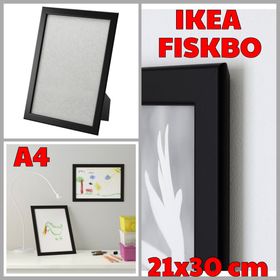 IKEA FISKBO Çerçeve Siyah 21x30 cm