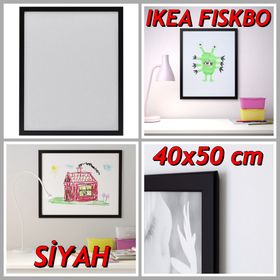 IKEA FISKBO Çerçeve Siyah 40x50 cm