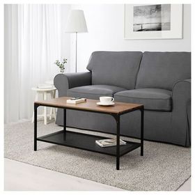 IKEA Fjallbo Siyah 90x47 cm Orta Sehpa