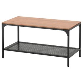 IKEA Fjallbo Siyah 90x47 cm Orta Sehpa