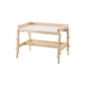 IKEA Flisat Huş 92x67 cm Ayarlanabilir Oyun Natürel Çalışma Aktivite Masası