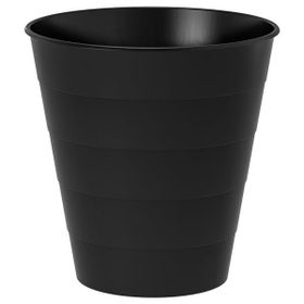 IKEA Fnıss - 10 lt - Siyah Plastik Çöp Kovası